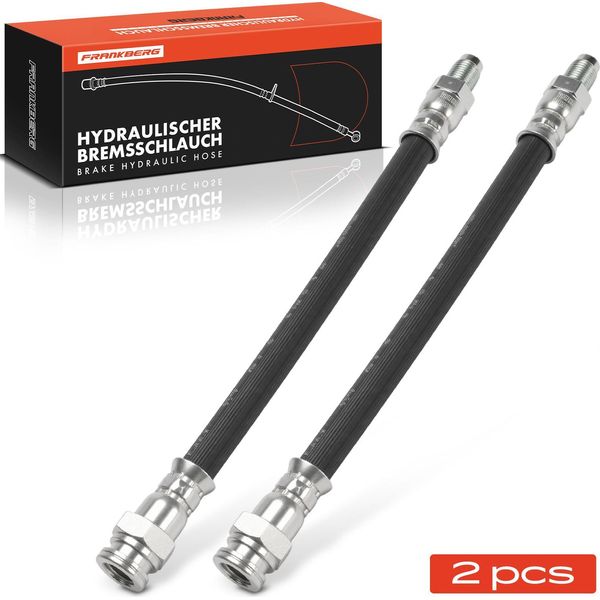 Frankberg 2X Tubo Freno Asse Posteriore Sinistro Destro Per Alfa Romeo 155 Fiat 500L Bravo Van Panda 141 Anno 1985 In Poi-image
