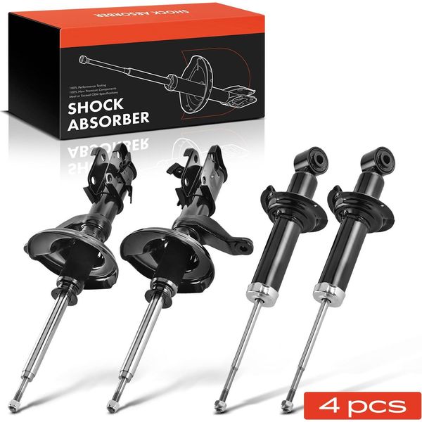 Frankberg 4X Ammortizzatore Gas Pressione Asse Anteriore Sinistra Destra Per Honda CR-V Ii Rd 2.0L 2001-2007-image
