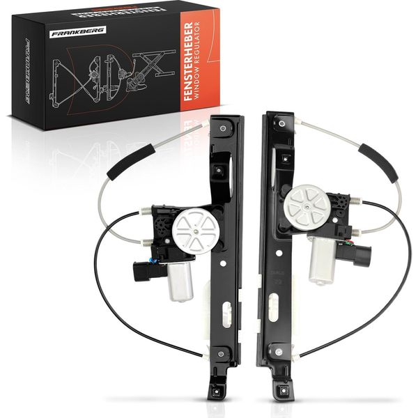Frankberg 2X Alzacristalli Elettrici Con Motore Posteriore Sinistro Destro Per Ford Mondeo Iv 3C5 3C2 2007-2015-image