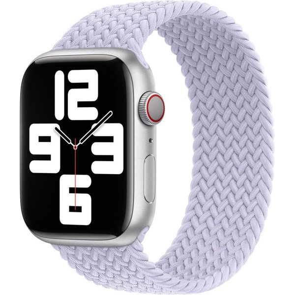 Apple Solo Loop Intrecciato Per Watch | 44/45/46/49 Mm - Taglia 12 - Nebbia Viola-image