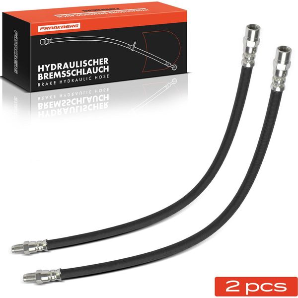 Frankberg 2X Tubo Freno Asse Anteriore Sinistro Destro Per Mercedes-Benz Classe G W461 Puch G-Model W461 Box Anno 1989 In Poi-image
