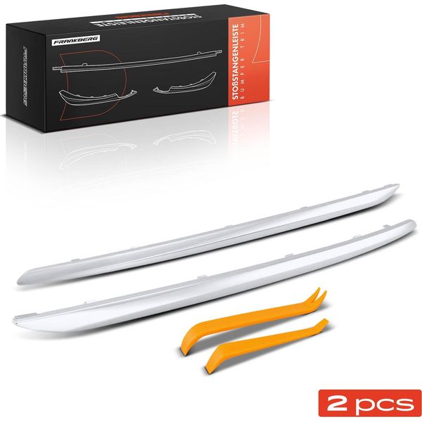 Frankberg 2X Modanatura Paraurti Posteriore Sinistra Destra Per Mercedes-Benz Classe S V222 W222 X222 2.1L 3.0L 3.5L 4.7L 5.5L 2013-2020-image