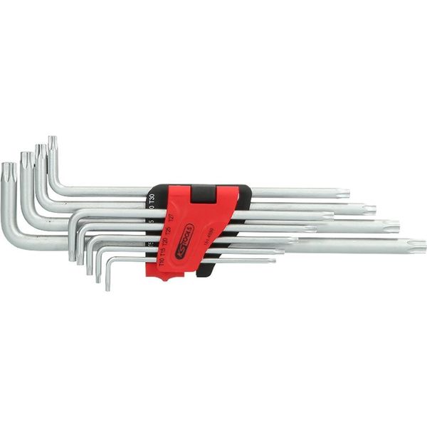 Ks Tools Set Di Chiavi Angolari Torx Extra Lunghe 9 Pezzi - 151.4550-image