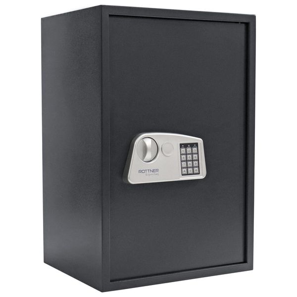 Rottner Jupiter 5 El Cassaforte Elettronica Per Mobili Antracite | Serratura Elettronica | 45 X 67 X 36 Cm-image