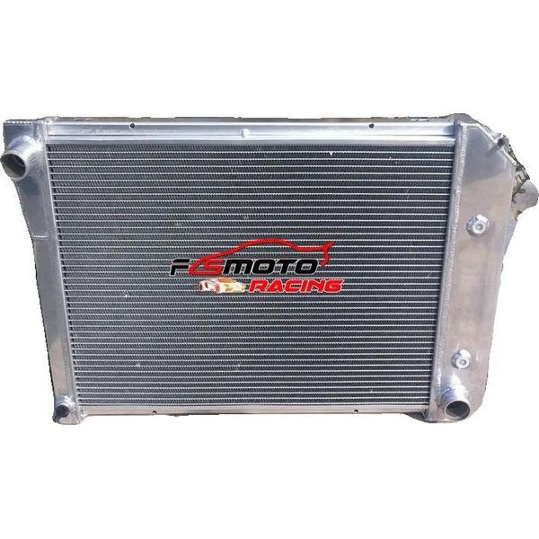 Radiatore Da Corsa In Alluminio, Adatto Alla Chevy Nova 1968-1974, Design A 3 File, Prestazioni Di Raffreddamento Migliorate, Struttura In Alluminio Resistente, Pronto Per La Gara-image