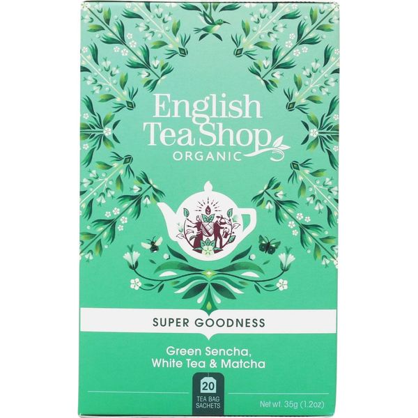 Ets - Sencha, Tè Bianco E Matcha, Bio, 20 Bustine Di Tè #-image