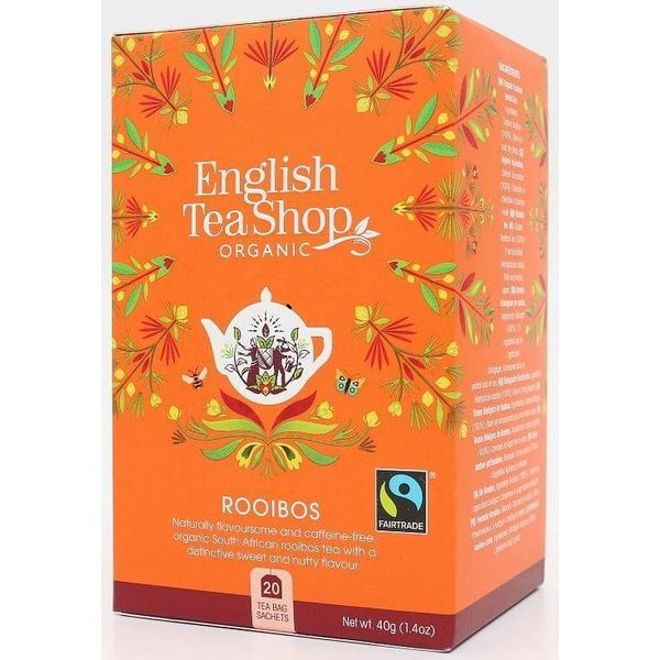 Ets - Rooibos, Bio Fairtrade, 20 Bustine Di Tè-image