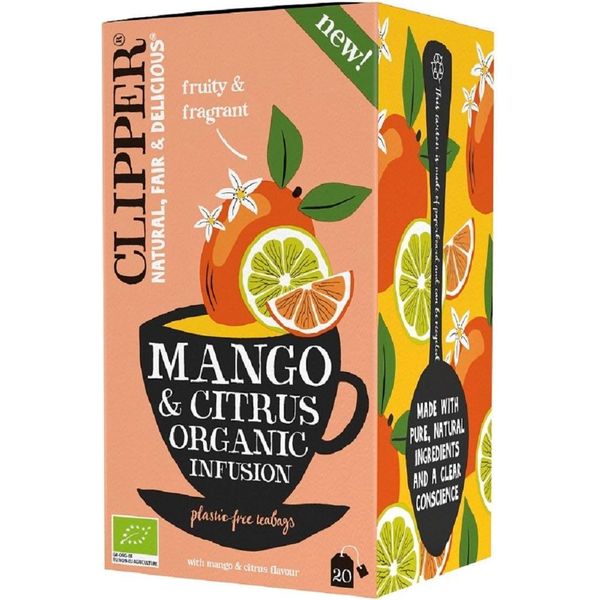 Tè Biologico Al Mango E Al Frutto Di Cedro (20 X 1,8 G) 36 G - Clipper-image