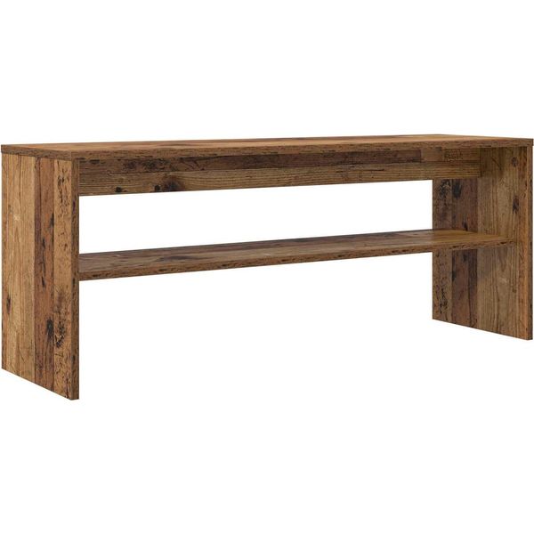 Syfax™ Mobile Tv Legno Vecchio 100 X 30 X 40 Cm Legno Multistrato-image