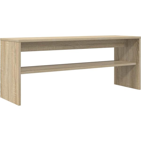 Mobile Tv Vidaxl Rovere Sonoma 100 X 30 X 40 Cm Materiale A Base Di Legno-image