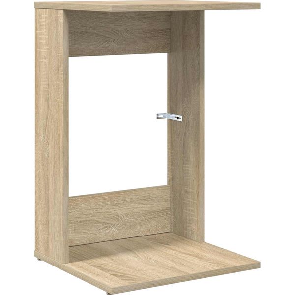 Vidaxl Tavolino In Rovere Sonoma 40 X 38 X 62,5 Cm Materiale A Base Di Legno-image