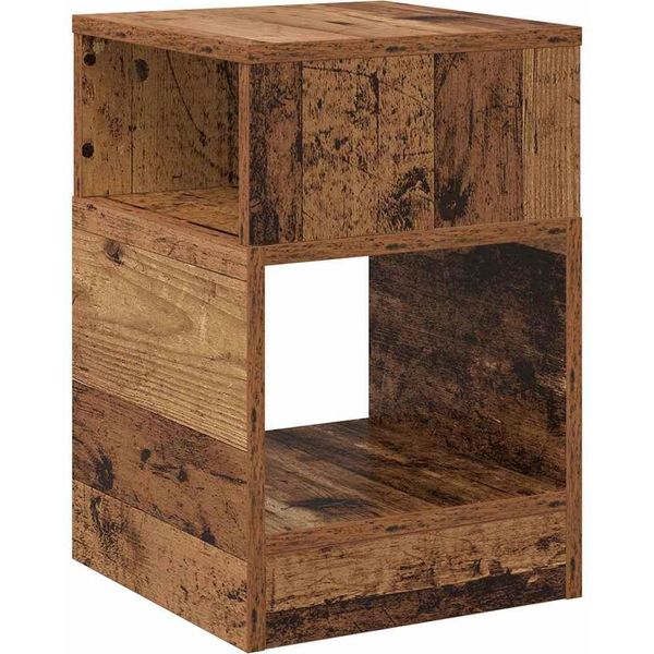 Syfax™ Tavolino Legno Vecchio 30,5 X 30 X 45 Cm Legno Multistrato-image