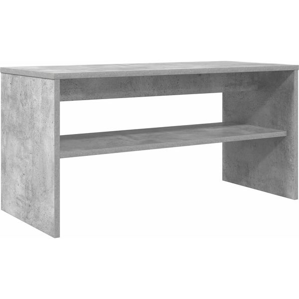 Syfax™ Mobile Tv Grigio Cemento 80 X 35 X 40 Cm Legno Multistrato-image