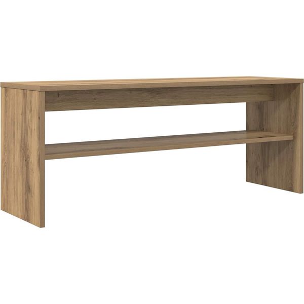 Syfax™ Mobile Tv Rovere Artigianale 100 X 30 X 40 Cm Legno Multistrato-image