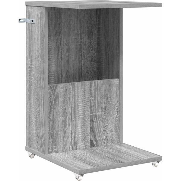 Syfax™ Tavolo Laterale Grigio Sonoma 40 X 35 X 60 Cm Legno Multistrato-image
