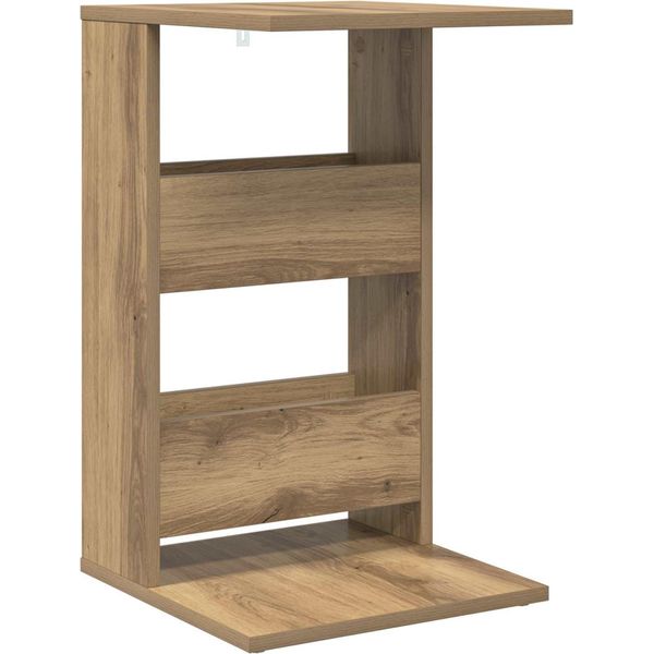 Syfax™ Tavolo Laterale Rovere Artigianale 40 X 35 X 60,5 Cm-image