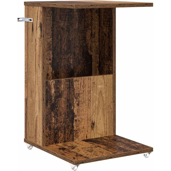 Syfax™ Tavolo Laterale Legno Vecchio 40 X 35 X 60 Cm Legno Multistrato-image