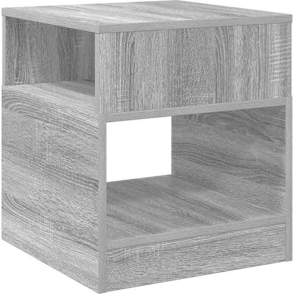 Syfax™ Tavolino Grigio Sonoma 40,5 X 40 X 45 Cm Legno Multistrato-image