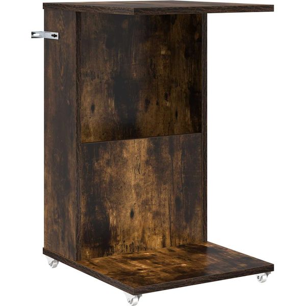 Syfax™ Tavolo Laterale Rovere Fumé 40 X 35 X 60 Cm Legno Multistrato-image