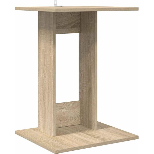 Vidaxl Tavolino In Rovere Sonoma 45 X 40 X 62,5 Cm Materiale A Base Di Legno-image