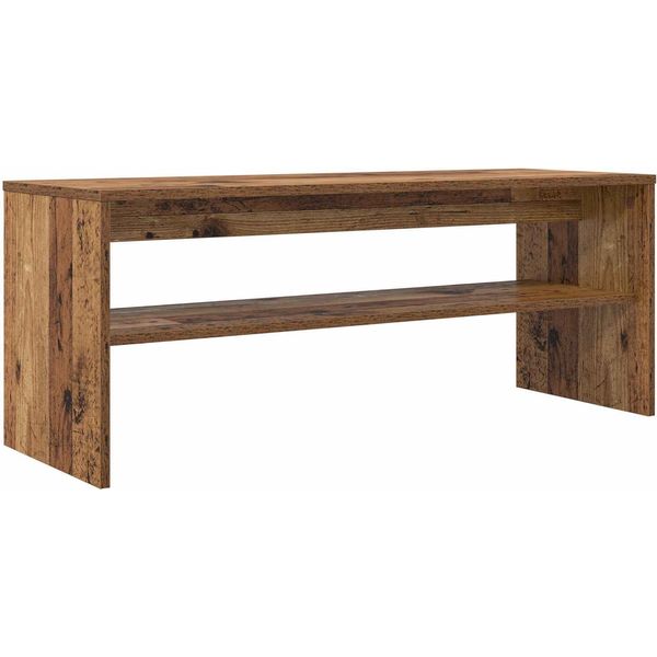 Vidaxl Mobile Tv In Legno Recuperato 100 X 35 X 40 Cm Materiale A Base Di Legno-image