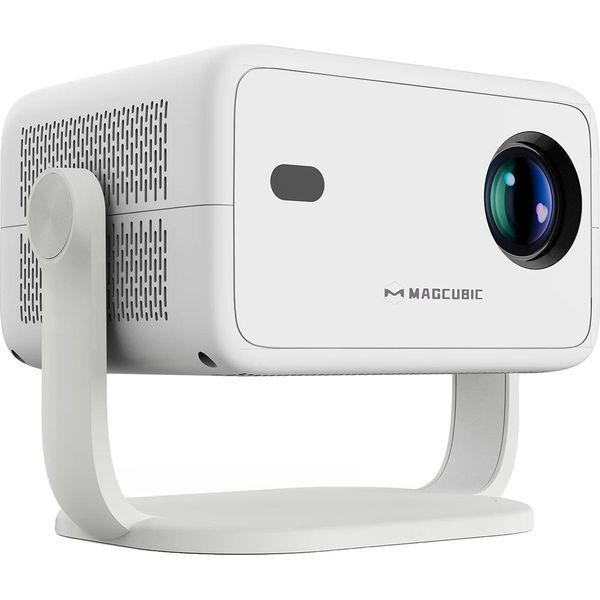 Proiettore, Risoluzione 1080P, Correzione Trapezoidale Automatica, Bianco, Spina Ue-image