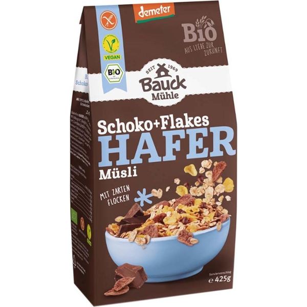 Muesli D'avena - Cioccolato + Fiocchi 425G-image