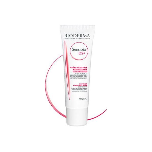Bioderma Sensibio Gel Detergente Ds+ Crema Lenitiva Purificante 40 Ml-image