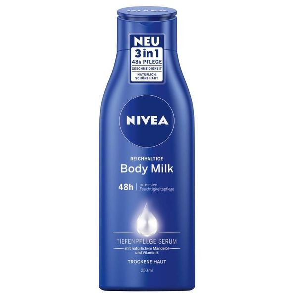 Nivea, Lozione Corpo Idratante Per Pelli Secche, 250 Ml (Prodotto Tedesco)-image