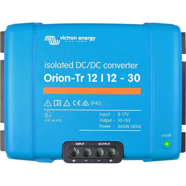 Victron Orion-Tr 12/12-30 360W Convertitore Di Tensione CC-CC Isolato-image