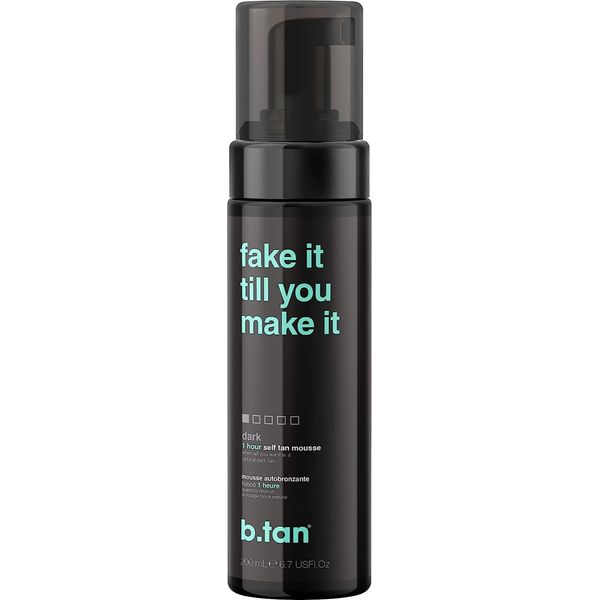 B.Tan Dark Fake Tan Fast 1 Hour Mousse Abbronzante Senza Sole 200Ml-image
