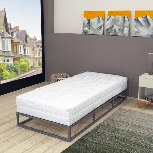 Vidaxl Materasso 90 X 200 Cm 7 Zone Molle Insacchettate 20 Cm H3 - Materasso - Materassi - Materasso A Molle - Materassi A Molle-image