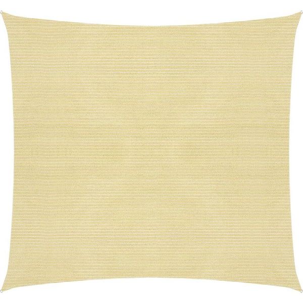 The Living Store Tenda Da Sole 160 G/M² Beige 4,5X4,5 M Hdpe-image