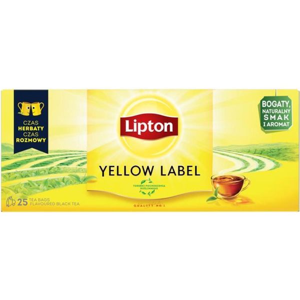 Lipton Tè Nero Etichetta Gialla 50 G (25 Bustine)-image