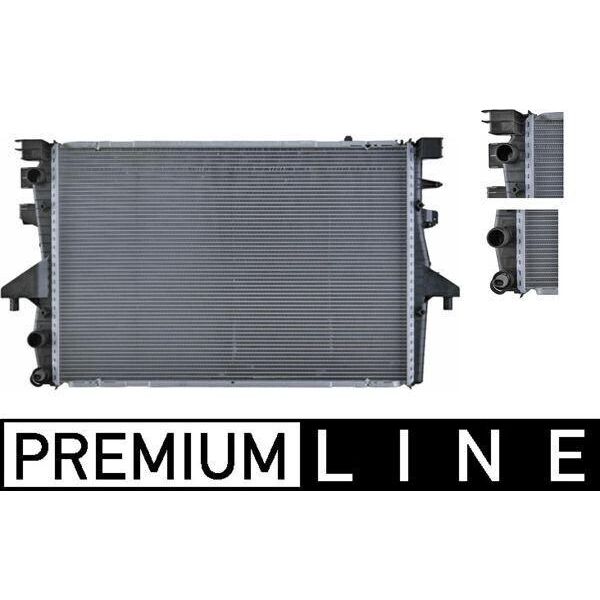 Mahle Cr 585 000P - Oe 7H0121253F Radiatore, Raffreddamento Motore Per T5-image