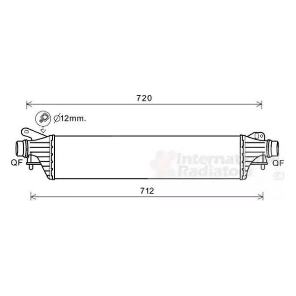 Van Wezel 37004662 - Intercooler Oe 1302299 Per Adam, Corsa E (X15)-image