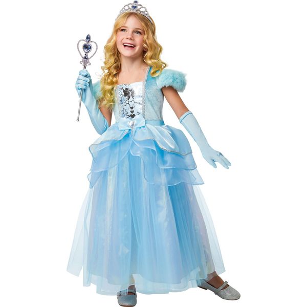 Bristol Novelty - Costume - Ragazze BN6038 (104) (Blu)-image