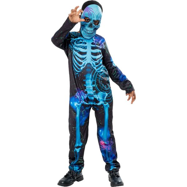 Bristol Novelty - Costume - Ragazzi BN6093 (128) (Nero/Blu)-image