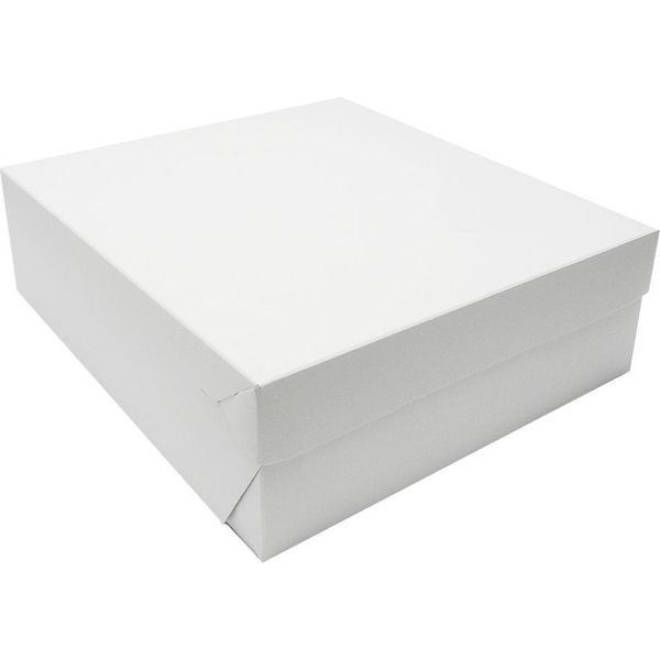 Scatola Per Torte 22 X 22 X 10 Cm - 50 Pz-image
