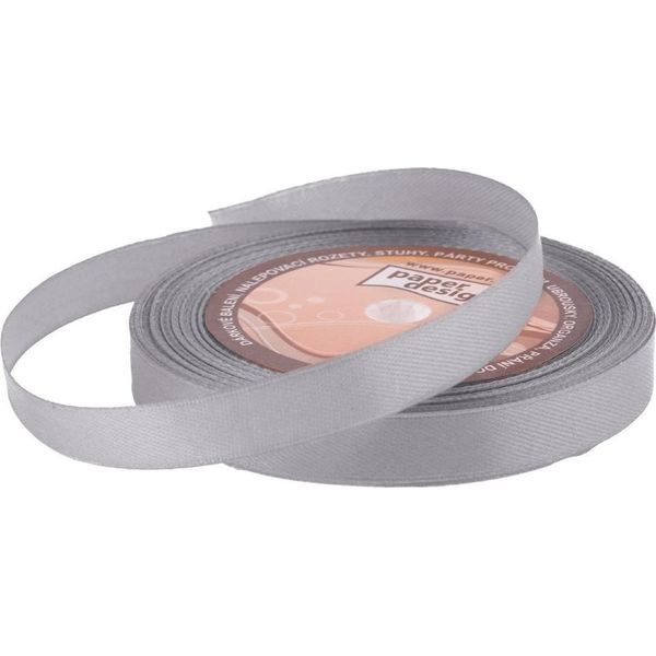 Nastro Di Raso 12 Mm/32 M - Argento-image