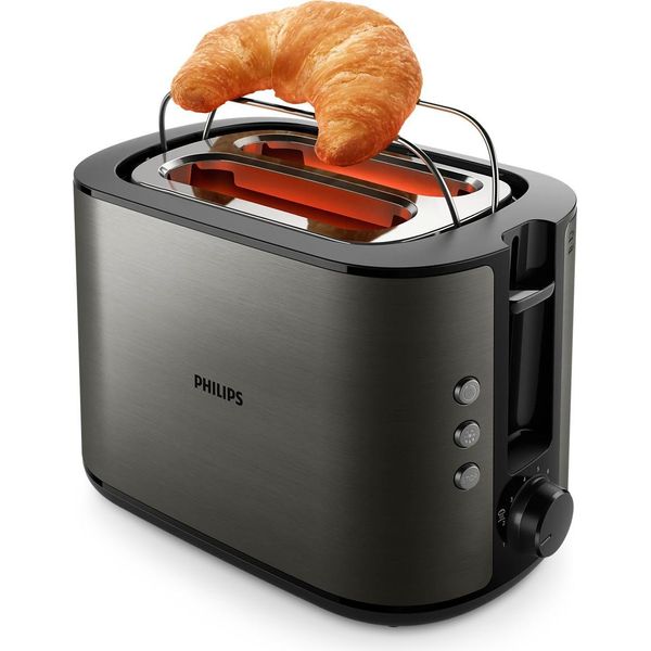 Philips Viva Collection HD2651/80 Tostapane 8 2 Fette 950 W Titanio-image