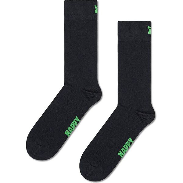 Happy Socks Calzini Solidi Nero Eu 36-40 Uomo Nero Eu 36-40-image
