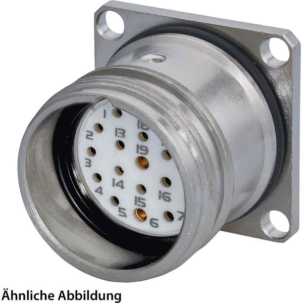 799916231K Hummel Set Incl. Contatti M23 Connettore Per Dispositivi Di Segnalazione, Inserto A Saldare Diritto Numero Di Poli 12-Poli, Presa-image