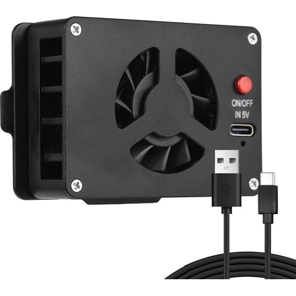Raffreddatore E Ventola Per Fotocamera - Ventola Di Raffreddamento Esterna - Rapida Dissipazione Del Calore - Silenzioso - 2 Velocità - Compatibile Con A6700/A7 IV/ZV-E1 - Bianco-image
