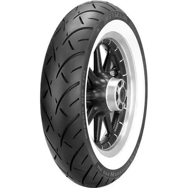 Metzeler Me 888 Marathon Ultra Whitewall 130/90 B16 M/C Xl Tl 73H Ww Posteriore-image