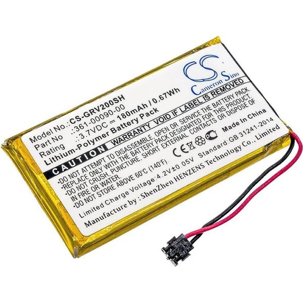 Batteria Pro Garmin Vivoactive Hr (Ekv. 361-00090-00), 180Mah-image