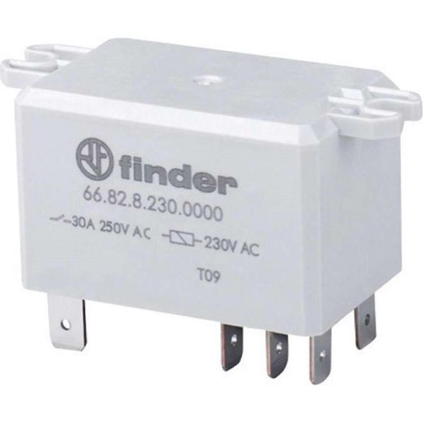 Relè Finder A Innesto 24 V/Dc 30 A 2 Contatti In Scambio 66.82.9.024.0000 1 Pz-image
