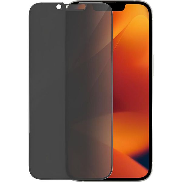Panzerglass | Pellicola Protettiva - Vetro - Con Filtro Privacy | Apple Iphone 13, 13 Pro, 14 | Nero | Trasparente-image