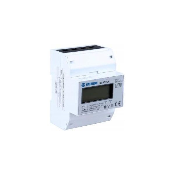 Vcx | Contatore Di Energia Trifase SDM72 Dr - Lcd - Mid - Misura Precisa - Protezione IP51-image