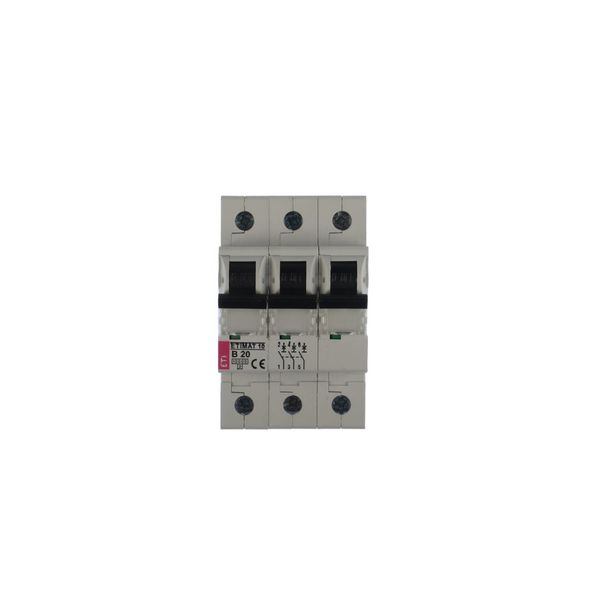 Interruttore 3P B 20A 10Ka Ac ETIMAT10 002125717-image